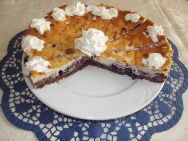 Áfonyás torta bátor nyúl módra.