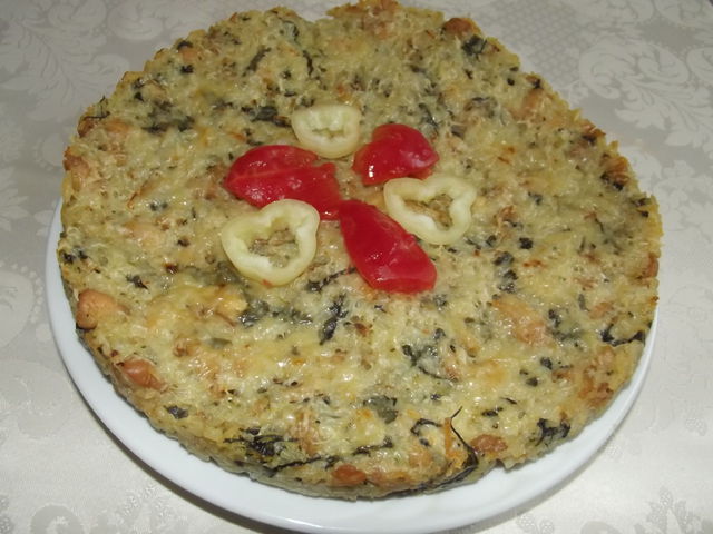 Csirkés rizstorta