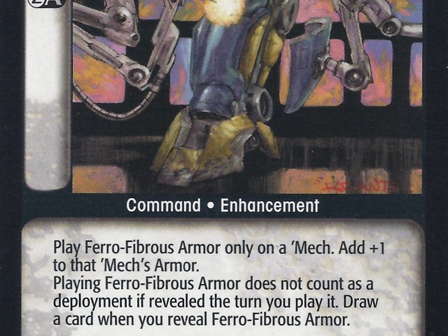 Ferro-Fibrous Armor