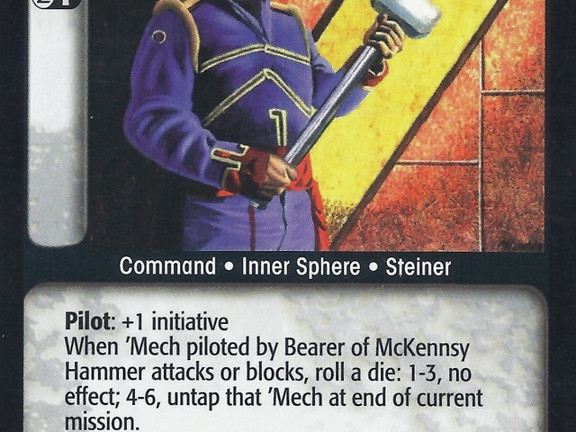 Bearer Of Mckennsy Hammer
