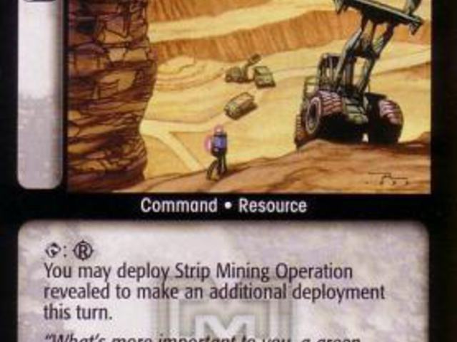 Strip Mining Operation