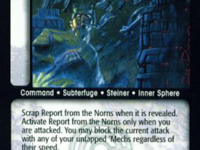 Report From The Norns