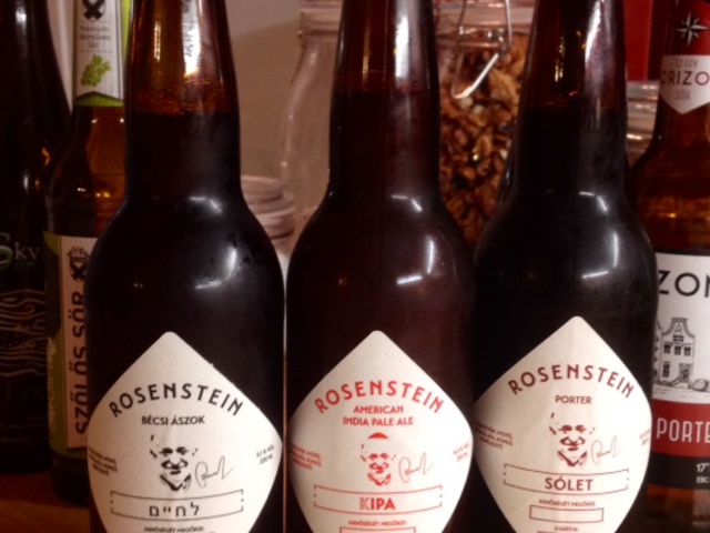 Saját Craft Beer a Rosenstein Vendéglőből