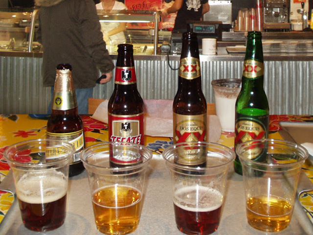 Mexikói sörök a belvárosban