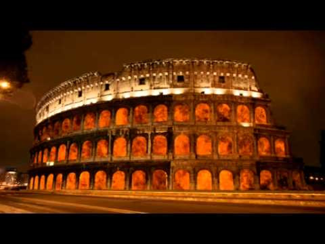 Így égett a Colosseum