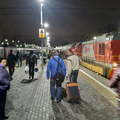 Trans-Siberian Express: turning on sides.