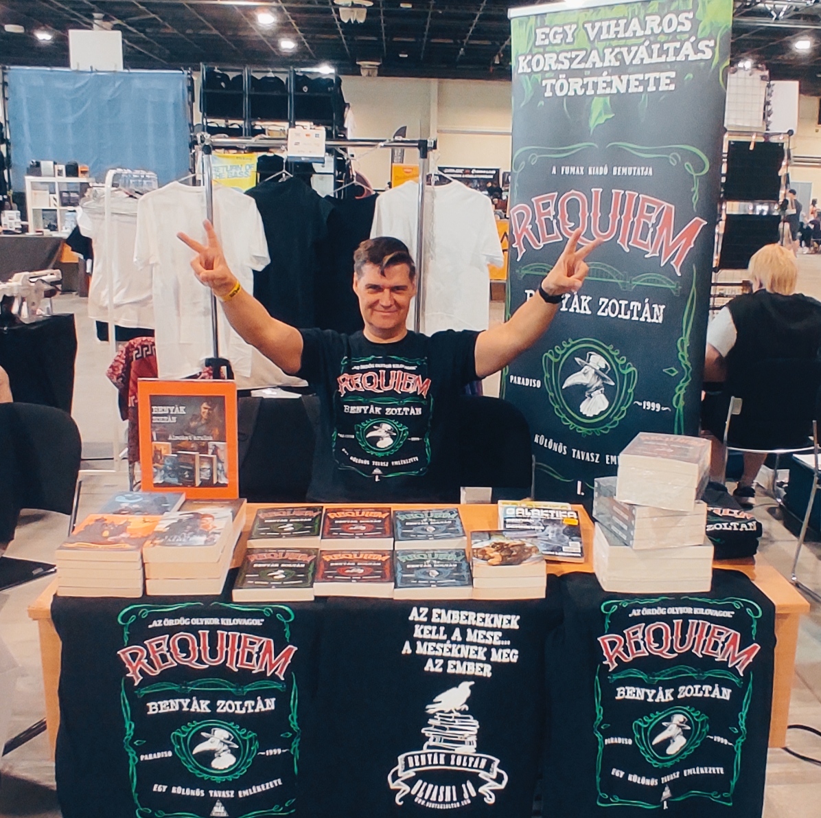 Benyák Zoltán a Comic Con