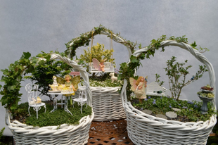 Húsvéti dekoráció - minikertek az asztalra, ajándékba vagy tojáskereséshez