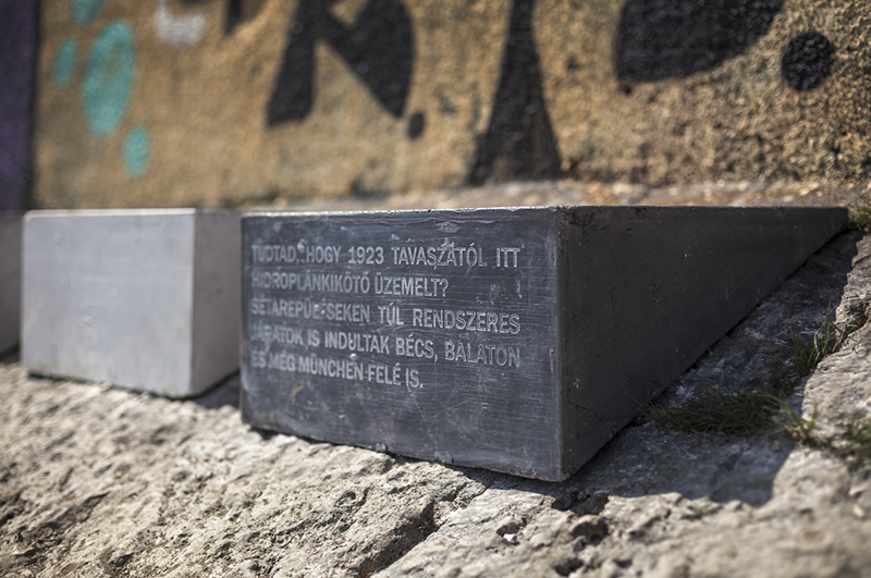 What are these strange cement blocks on the Danube embankment? - Best