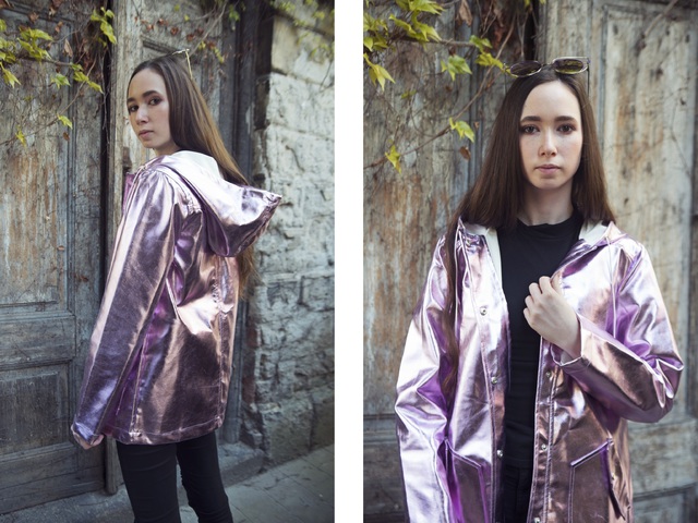 Metallic lavender