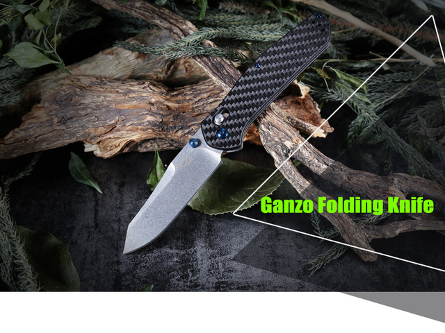 Ganzo F7562 CF kés teszt