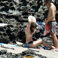 Keira Knightley nip slip beach nude