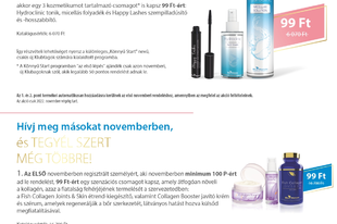 ÉRTÉKES AJÁNDÉKOK NEKED NOVEMBERBEN!