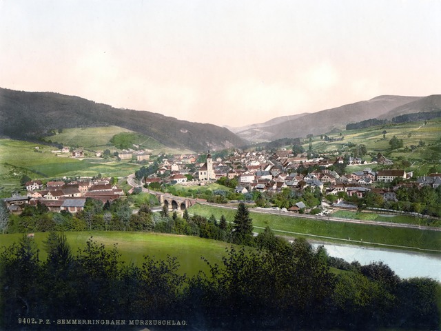 Mürzzuschlag, vonattal