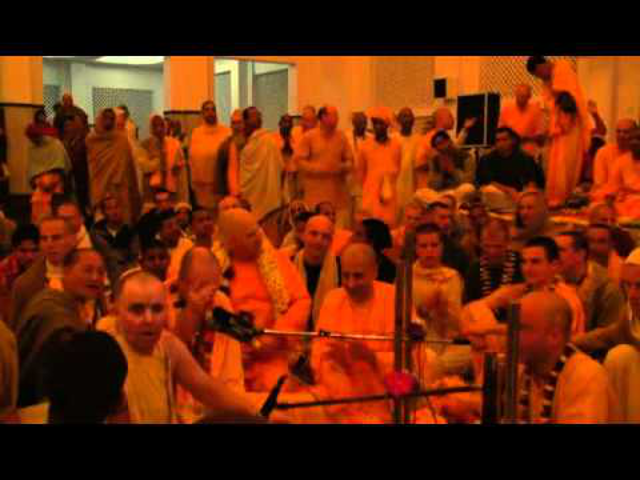 Mayapuri meditáció Aindra prabhuval