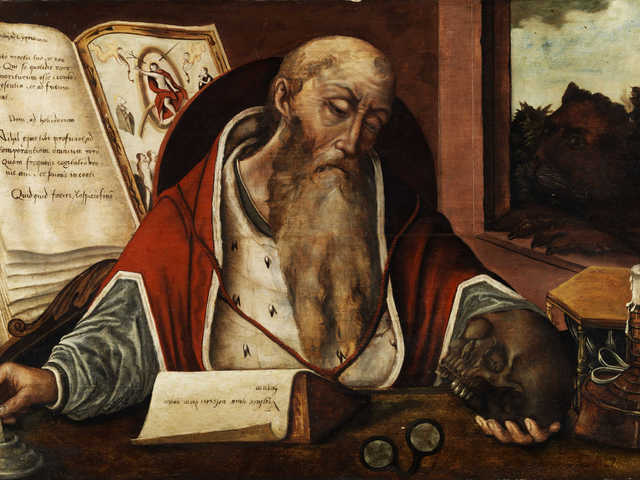 A bibliafordító Jeromos és a hébertanulás