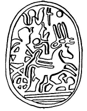 Szkarabeusz (Kr. e. 1279–1213), Tell el-‘Ağğūl.