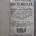 A' Szent Bibliának historiája 1748