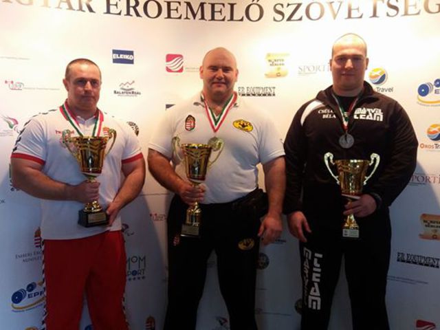 A bicskei Havai Viktor tizenegyedszerre is Magyar Bajnok erőemelő!