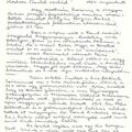 Forgács Antal öccse 1986-ban írta ezt a levelet a Prockl családnak Bicskére