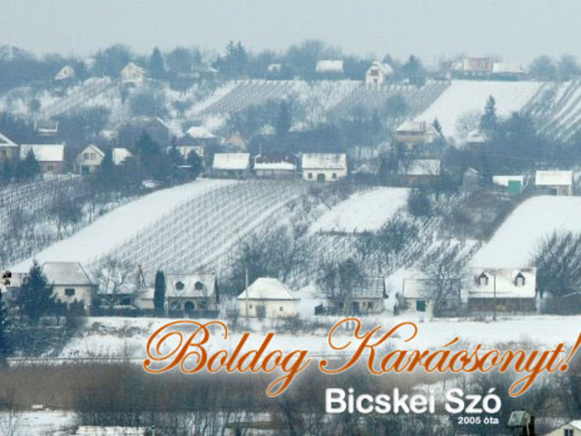 Boldog Karácsonyt!