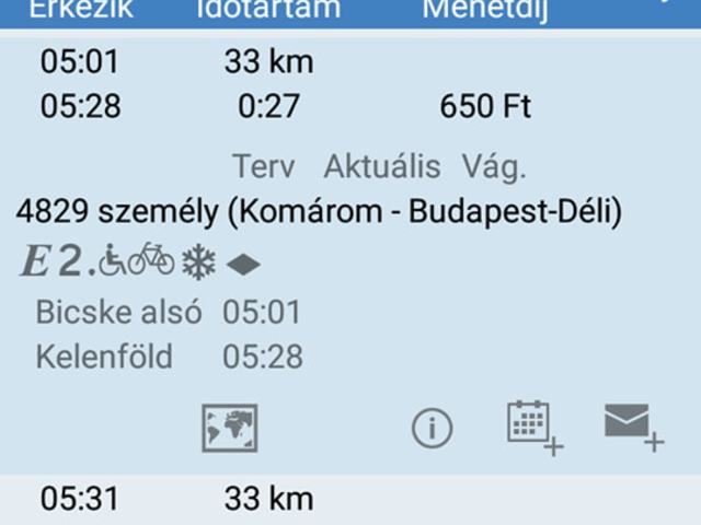 A MÁV újévi kis kedvessége