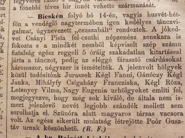 Friss a bicskei hír, ami 144 éves - Csuszabál Bicskén és sárba-tiport lopott kalapok az itteni vásár után