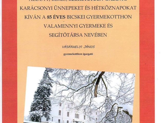 Karácsonyi jókívánság