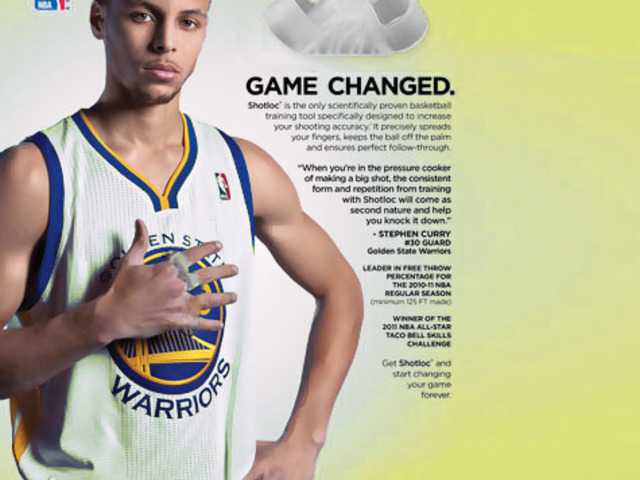 Kosaras kiegészítők VIII. - Steph Curry szilikon dobó pánt (meccsekhez)