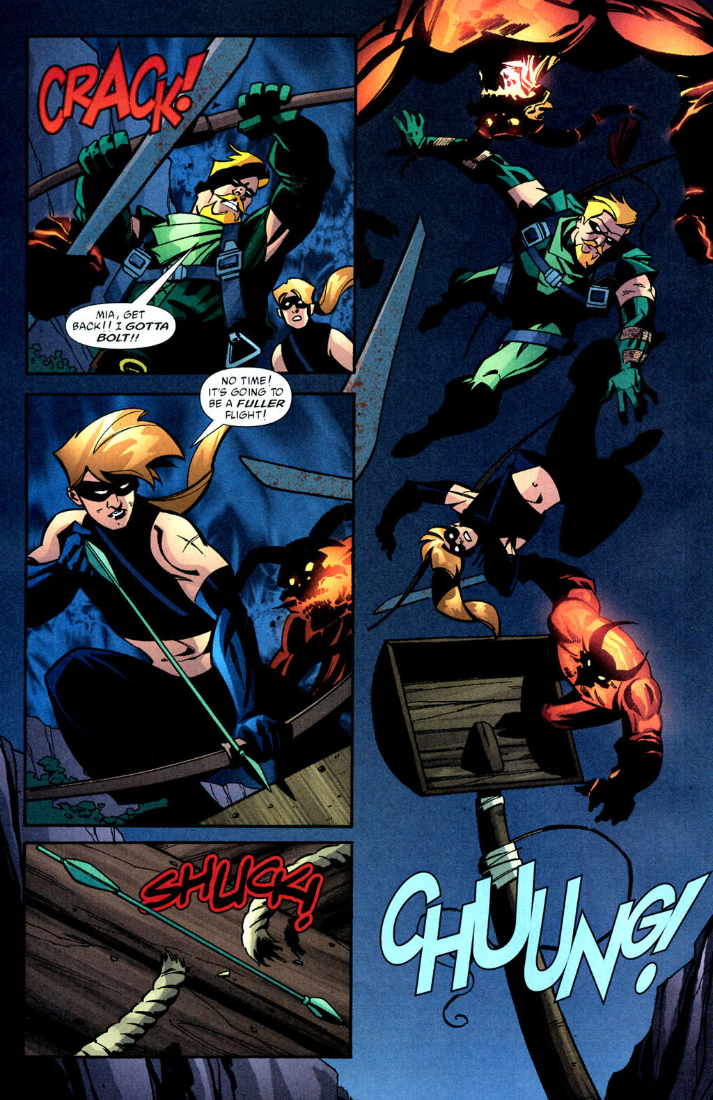 Green Arrow 39-16 Oliver Queen Mia Dearden Speedy.jpg