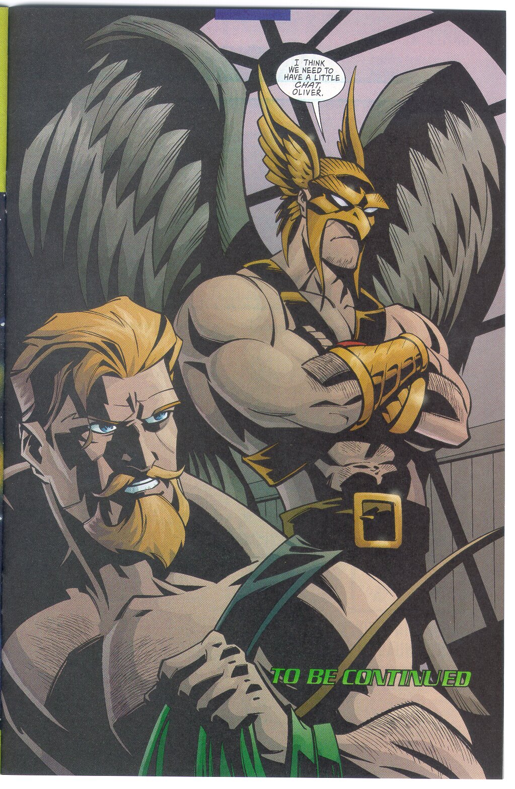 Green Arrow 12 pg22 GreenArrow Hawkman.jpg