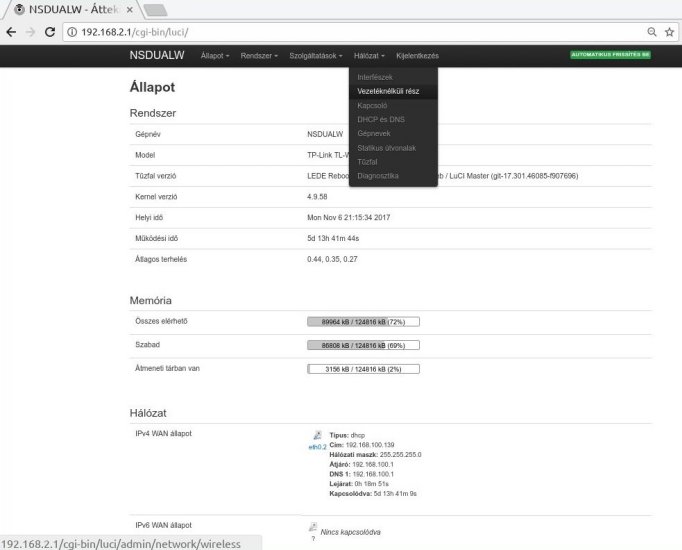 OpenWrt/LEDE Linux