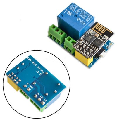 WiFi-s mini relé 5V/ESP-01S