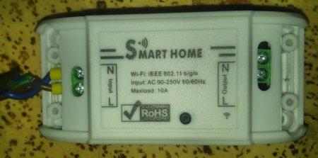 WiFi-s relé (Smart Home/Powstro Basic)
