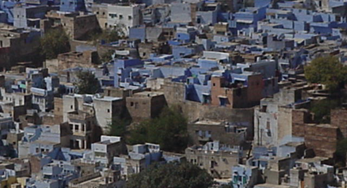 Jodhpur  - Az égszínkék és milkalila város