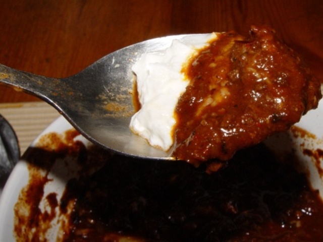 Csilis babos hamburgerpogácsa avagy egy texasi babos chili con carne