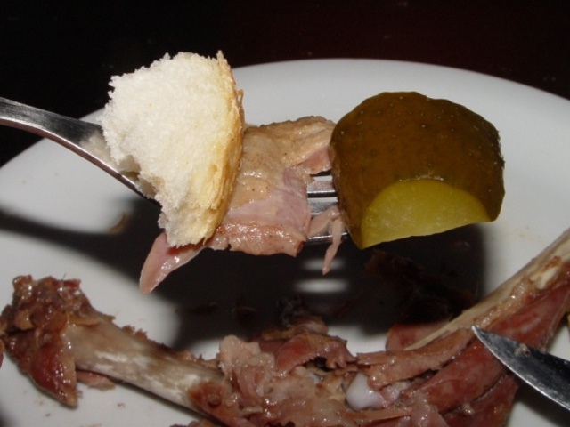Konfitált libacombok