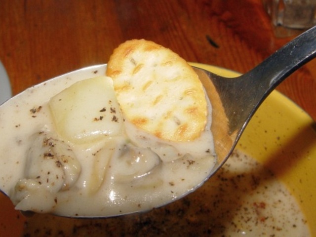 New England Clam Chowder - Újangliai kagyló leves