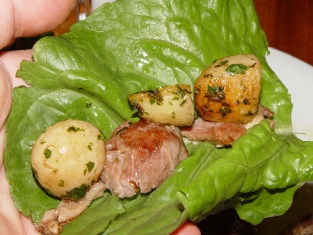 Carnitas és a petrezselymes újkrumpli