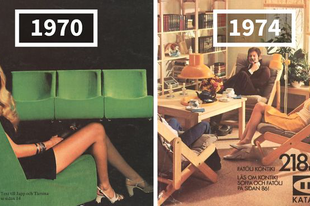 Ilyen volt az IKEA katalógusa a kezdetektől 50 éven keresztül