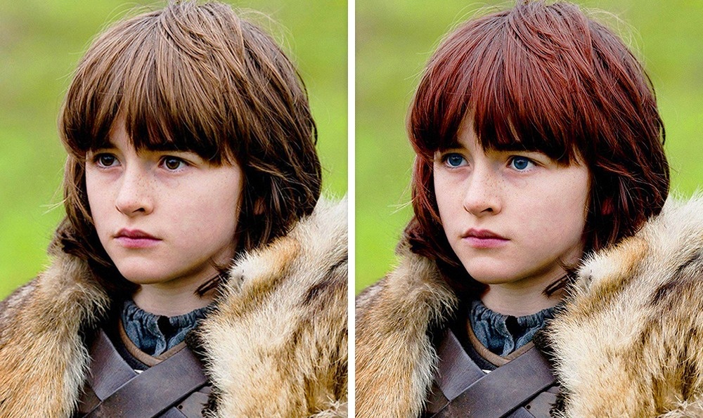 Bran Stark: Vörös haj