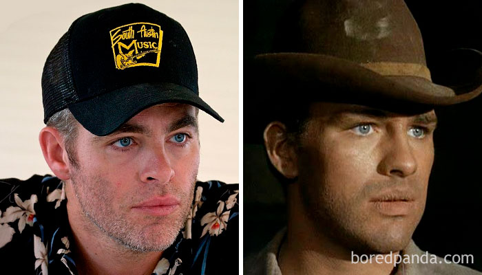 Chris Pine & Robert Pine