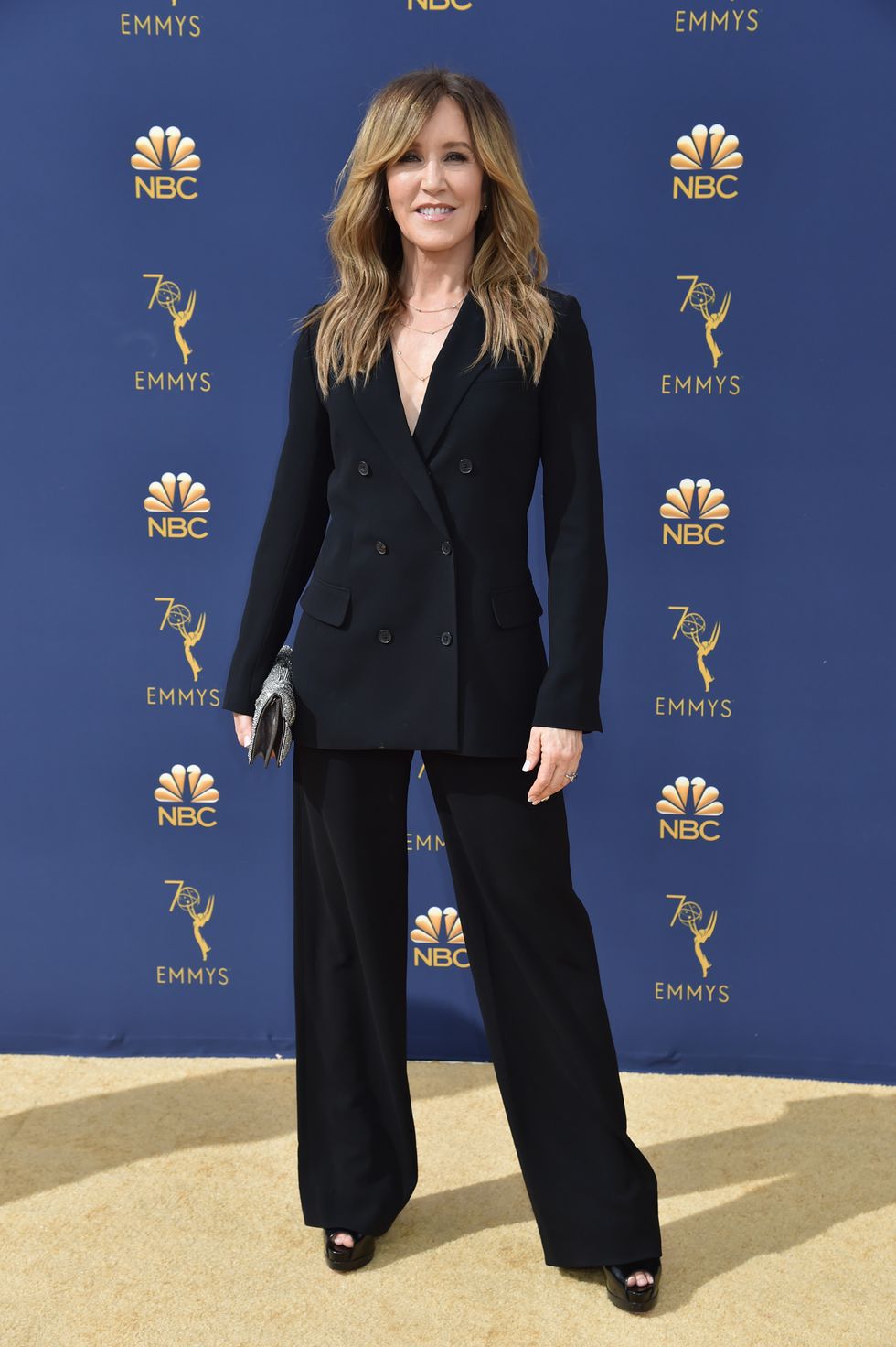 Felicity Huffman -  head-to-toe Aritzia<br />