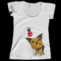 Yorkshire terrier design t-shirt - #Yorkshire #terrier #design #tee #dog #puppy #kutyás #kutya #yorki #póló