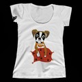 Boxer dog t-shirt #boxer #dog #tee #design #graphics #puppy  #Blökibazár #kutya #póló