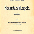 A Rovarászati Lapok története (1883)