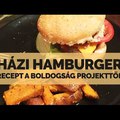 Házi hamburger recept a Boldogság Projekttől