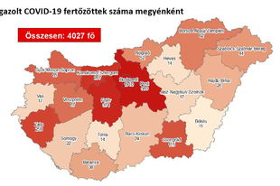 EGY HALOTT, 10 ÚJ FERTŐZÖTT A MÉRLEG: Pest megye “meglódult,” 4 új fertőzött nálunk