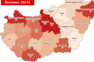 A LEGFERTŐZÖTTEBBEK KÖZÉ TARTOZUNK! Itt van a fertőzés területi bontásban