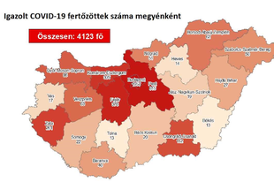 EGY HALOTT,  TÉNYLEG 9 ÚJ FERTŐZÖTT? Ma Pest megyében találták a legtöbb új beteget